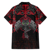 Black Dragon Vikings Family Matching Off The Shoulder Long Sleeve Dress and Hawaiian Shirt - Wonder Print Shop