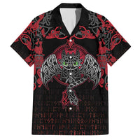 Black Dragon Vikings Family Matching Puletasi and Hawaiian Shirt - Wonder Print Shop