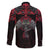 Black Dragon Vikings Family Matching Puletasi and Hawaiian Shirt - Wonder Print Shop