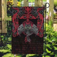 Black Dragon Vikings Garden Flag - Wonder Print Shop