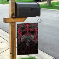 Black Dragon Vikings Garden Flag - Wonder Print Shop