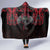 Black Dragon Vikings Hooded Blanket - Wonder Print Shop
