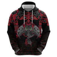 Black Dragon Vikings Hoodie - Wonder Print Shop