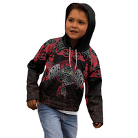 Black Dragon Vikings Kid Hoodie - Wonder Print Shop