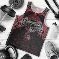 Black Dragon Vikings Men Tank Top - Wonder Print Shop