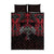 Black Dragon Vikings Quilt Bed Set - Wonder Print Shop
