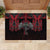 Black Dragon Vikings Rubber Doormat - Wonder Print Shop