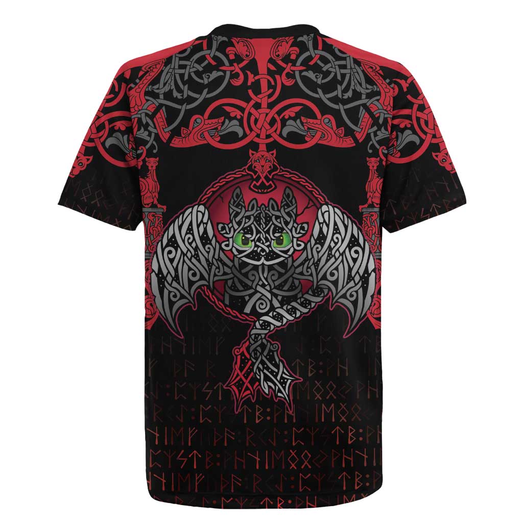 Black Dragon Vikings Rugby Jersey - Wonder Print Shop