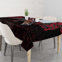 Black Dragon Vikings Tablecloth - Wonder Print Shop