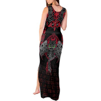 Black Dragon Vikings Tank Maxi Dress - Wonder Print Shop