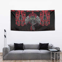 Black Dragon Vikings Tapestry - Wonder Print Shop
