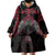 Black Dragon Vikings Wearable Blanket Hoodie - Wonder Print Shop