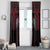 Black Dragon Vikings Window Curtain - Wonder Print Shop