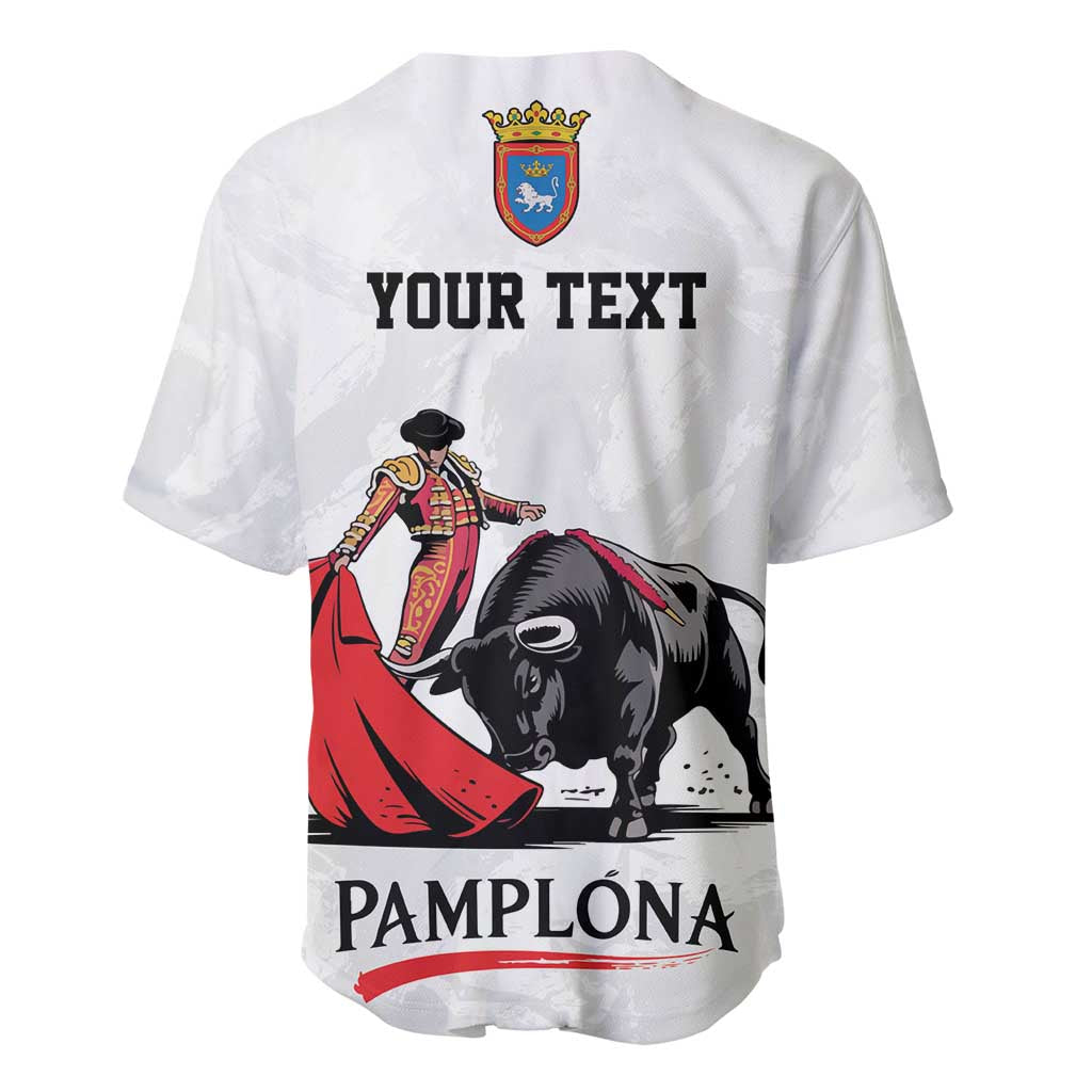 Personalized San Fermin Festival Baseball Jersey Pamplona Bull Run - Wonder Print Shop