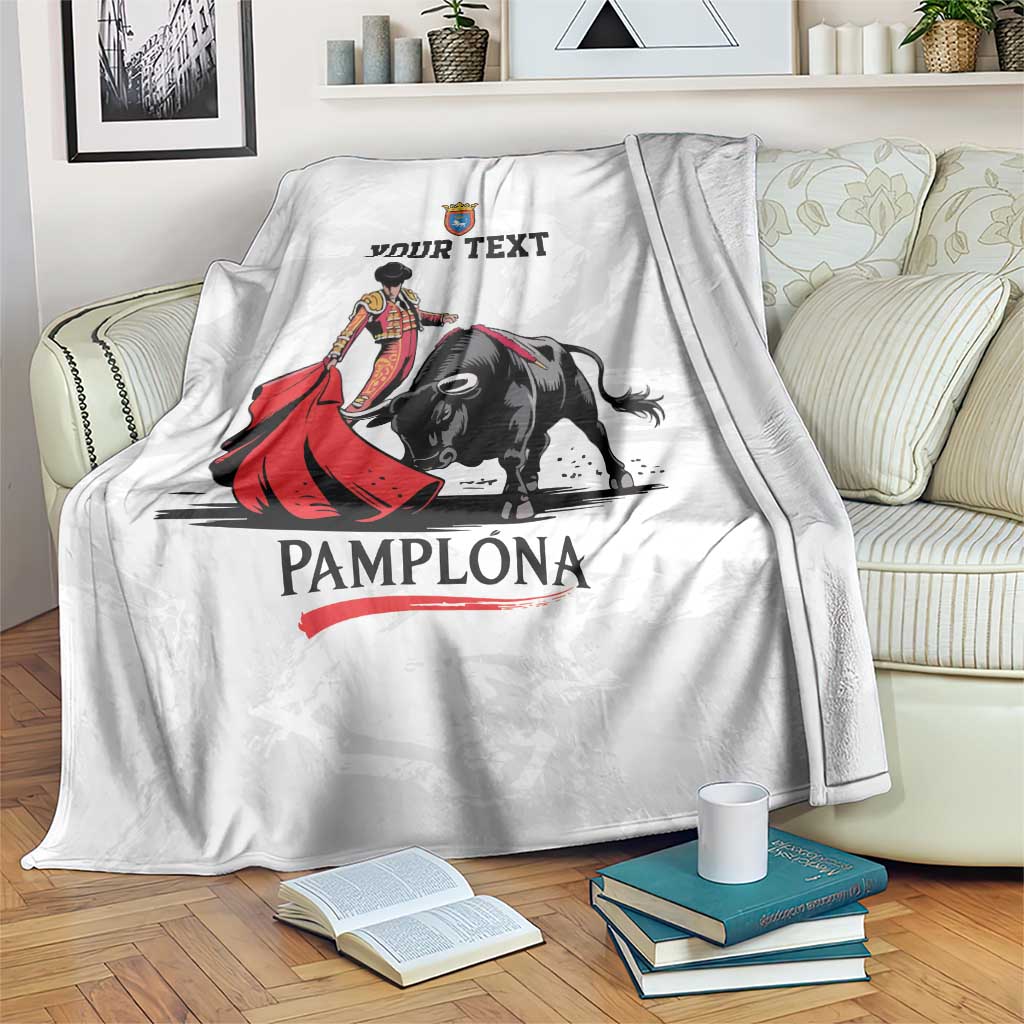 Personalized San Fermin Festival Blanket Pamplona Bull Run - Wonder Print Shop