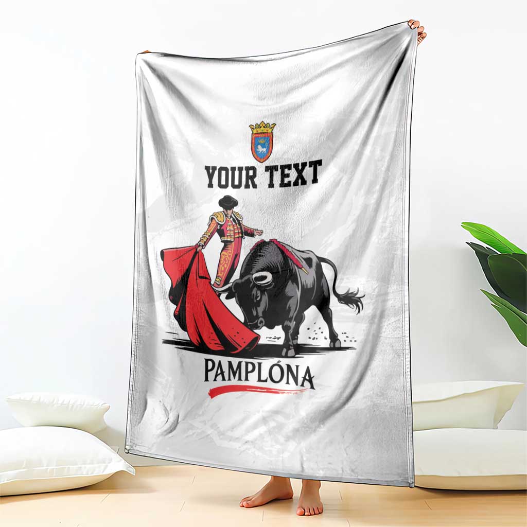 Personalized San Fermin Festival Blanket Pamplona Bull Run - Wonder Print Shop