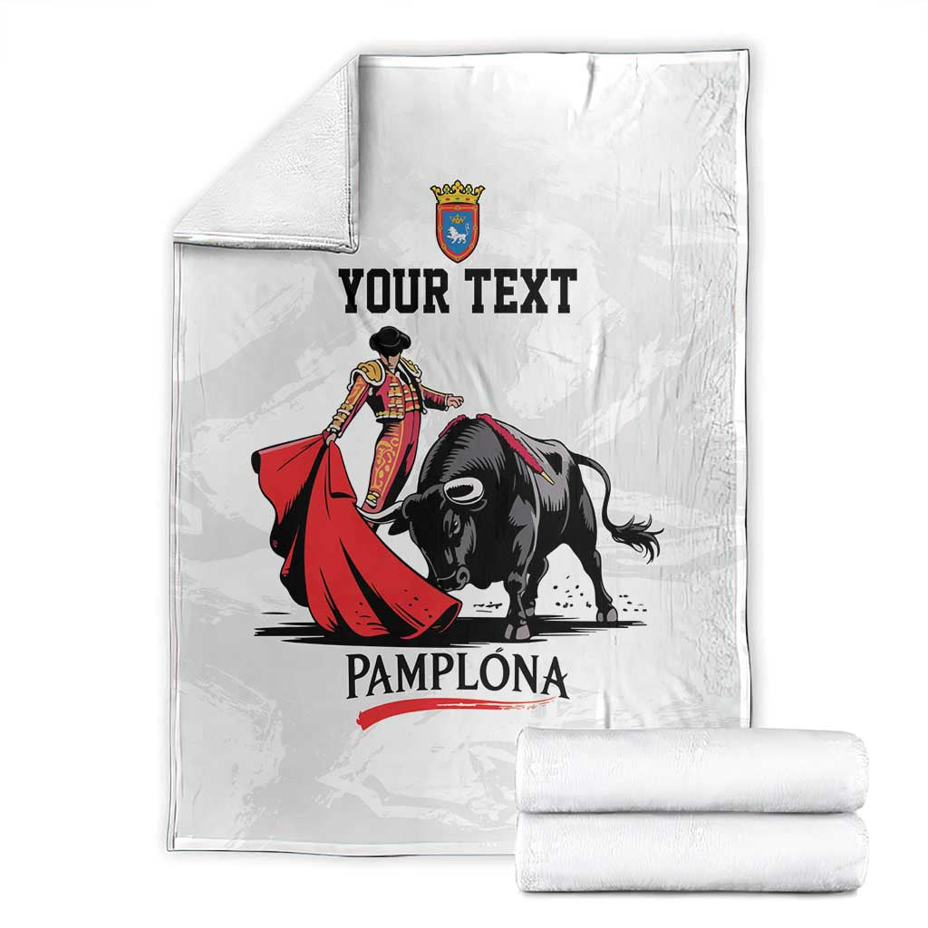 Personalized San Fermin Festival Blanket Pamplona Bull Run - Wonder Print Shop