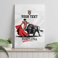 Personalized San Fermin Festival Canvas Wall Art Pamplona Bull Run - Wonder Print Shop