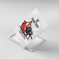 Personalized San Fermin Festival Canvas Wall Art Pamplona Bull Run - Wonder Print Shop
