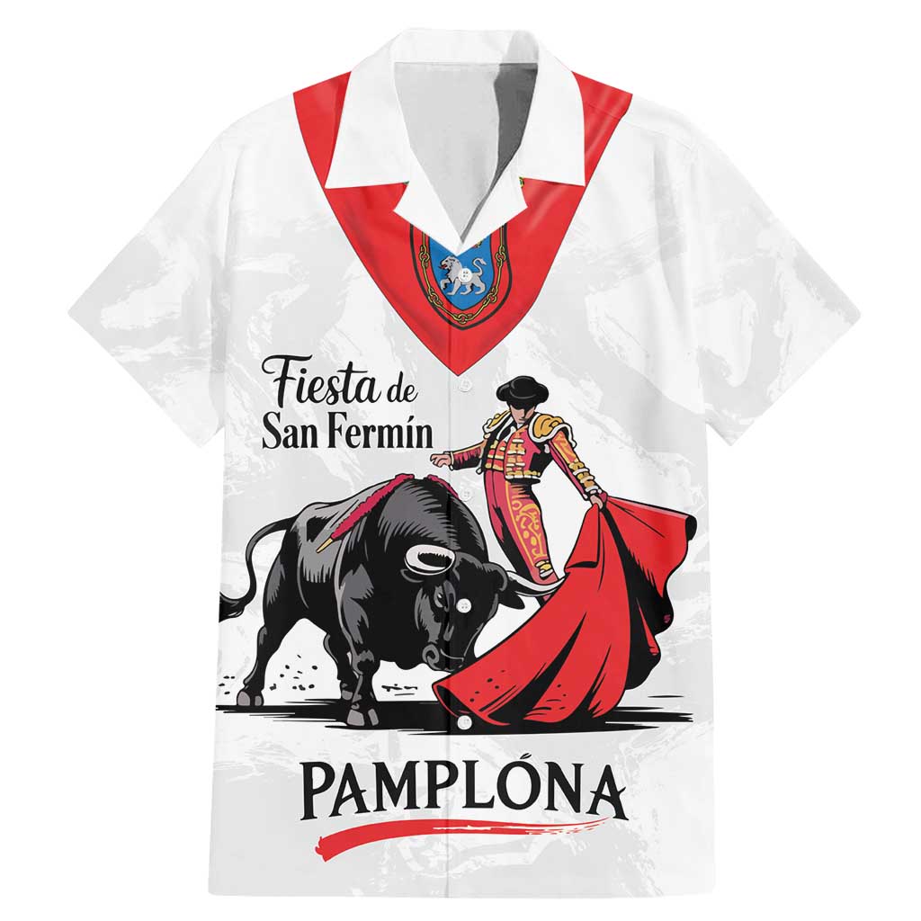 Personalized San Fermin Festival Family Matching Mermaid Dress and Hawaiian Shirt Pamplona Bull Run - Wonder Print Shop