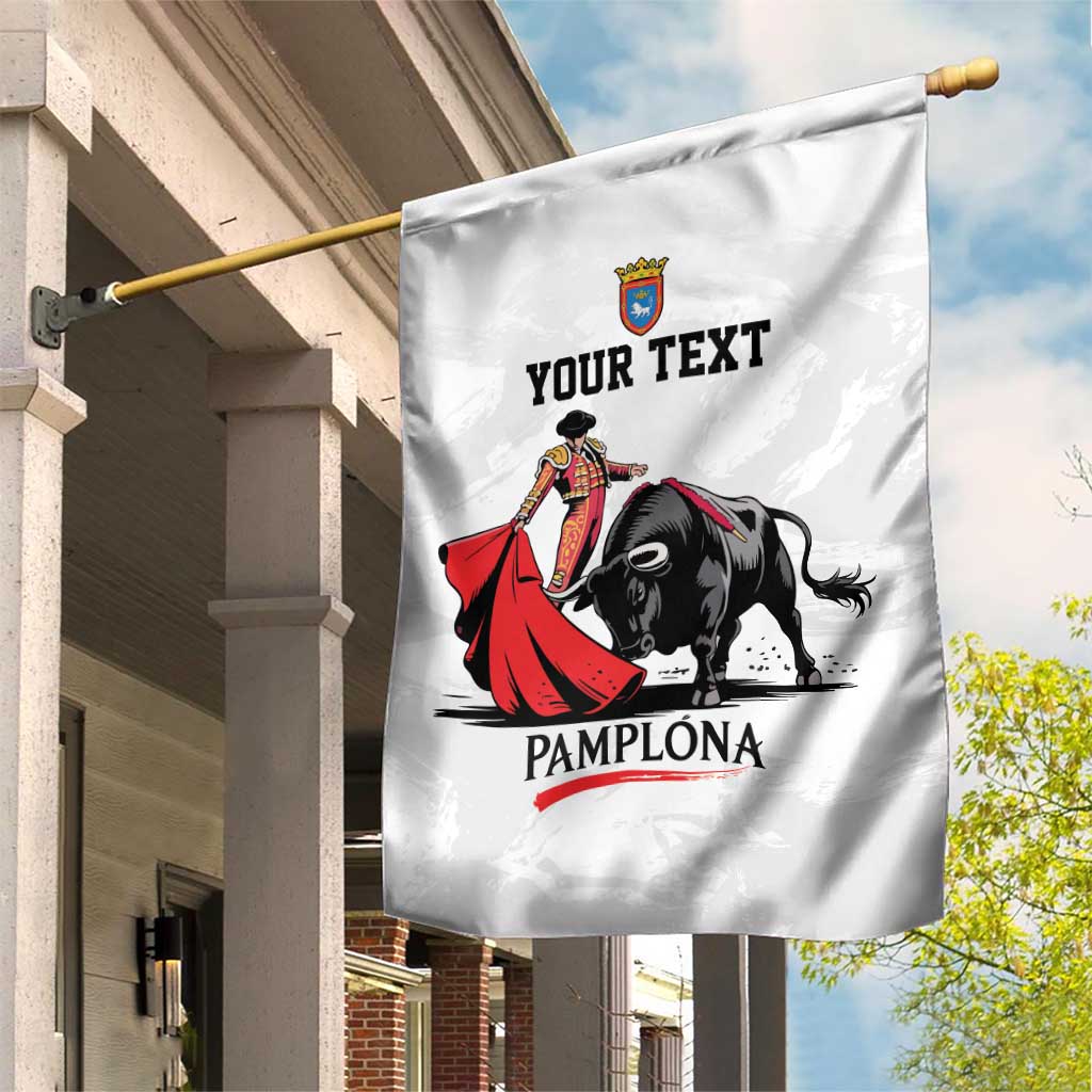 Personalized San Fermin Festival Garden Flag Pamplona Bull Run - Wonder Print Shop