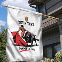 Personalized San Fermin Festival Garden Flag Pamplona Bull Run - Wonder Print Shop