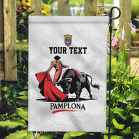 Personalized San Fermin Festival Garden Flag Pamplona Bull Run - Wonder Print Shop