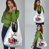 Personalized San Fermin Festival Grocery Bag Pamplona Bull Run - Wonder Print Shop