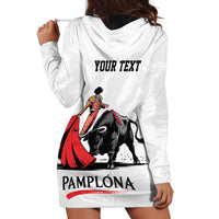 Personalized San Fermin Festival Hoodie Dress Pamplona Bull Run - Wonder Print Shop