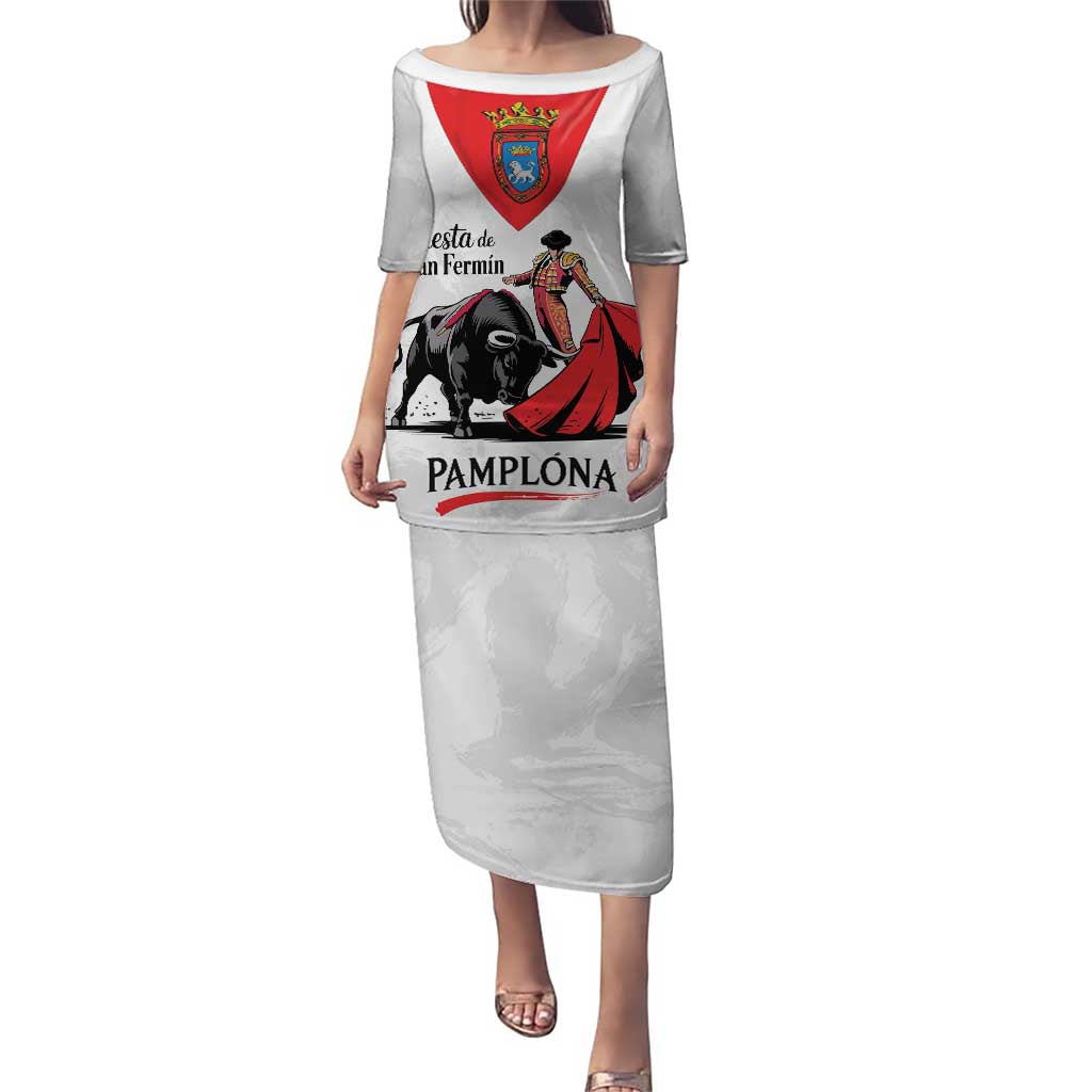 Personalized San Fermin Festival Puletasi Pamplona Bull Run - Wonder Print Shop