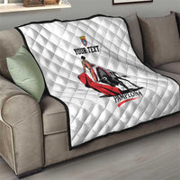 Personalized San Fermin Festival Quilt Pamplona Bull Run - Wonder Print Shop