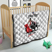 Personalized San Fermin Festival Quilt Pamplona Bull Run - Wonder Print Shop