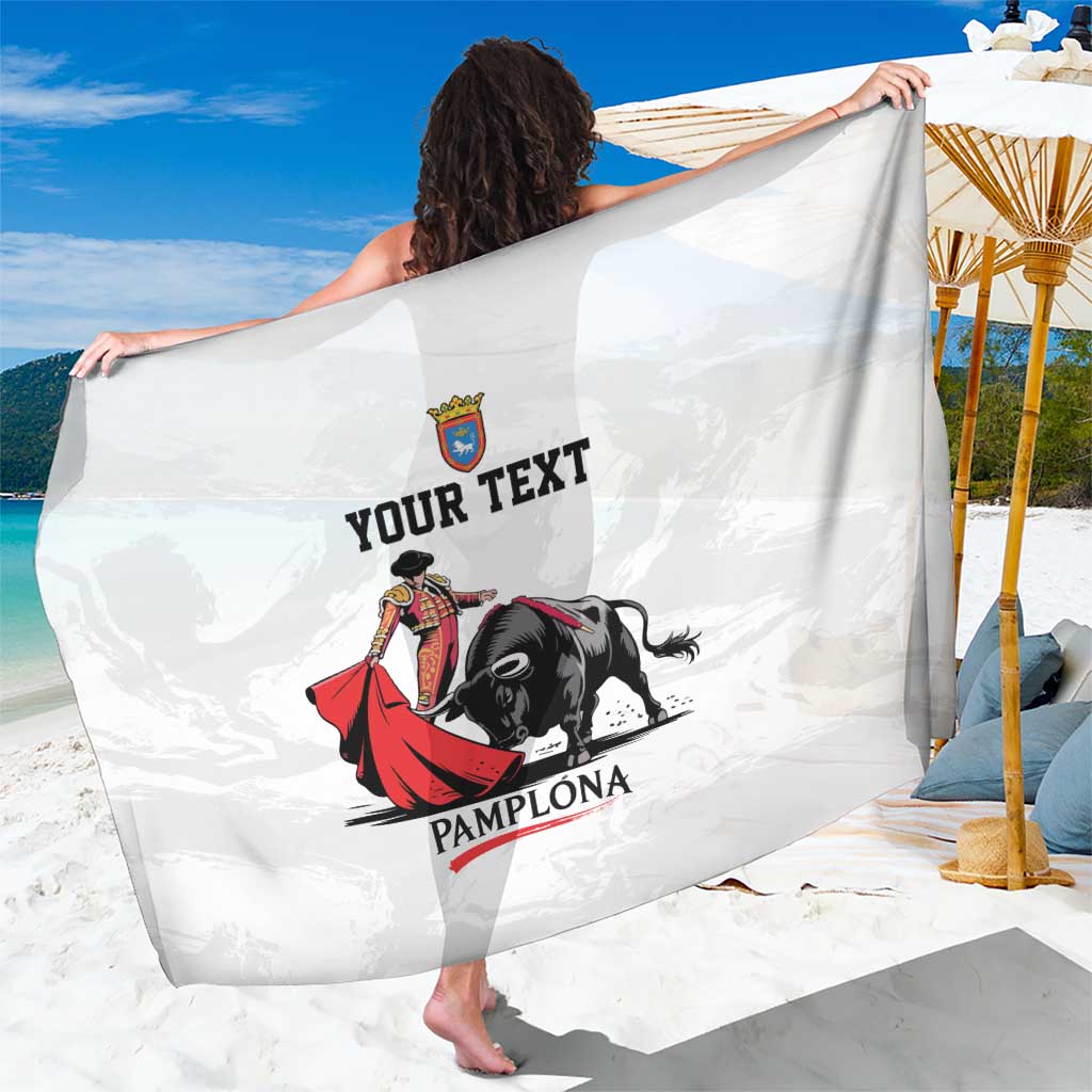 Personalized San Fermin Festival Sarong Pamplona Bull Run - Wonder Print Shop