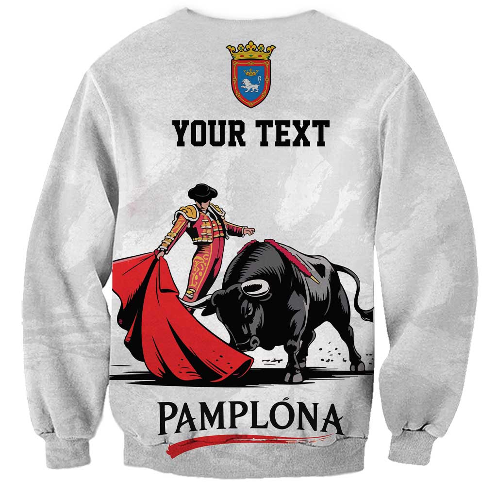 Personalized San Fermin Festival Sweatshirt Pamplona Bull Run - Wonder Print Shop
