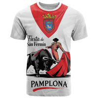 Personalized San Fermin Festival T Shirt Pamplona Bull Run - Wonder Print Shop
