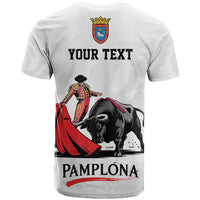 Personalized San Fermin Festival T Shirt Pamplona Bull Run - Wonder Print Shop