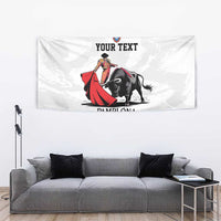 Personalized San Fermin Festival Tapestry Pamplona Bull Run - Wonder Print Shop