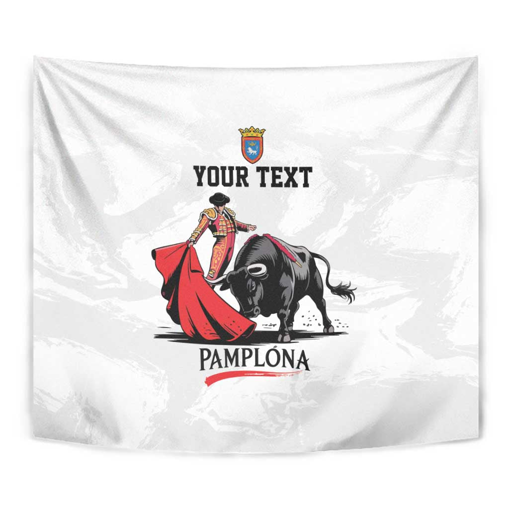 Personalized San Fermin Festival Tapestry Pamplona Bull Run - Wonder Print Shop