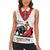 Personalized San Fermin Festival Women Sleeveless Polo Shirt Pamplona Bull Run - Wonder Print Shop