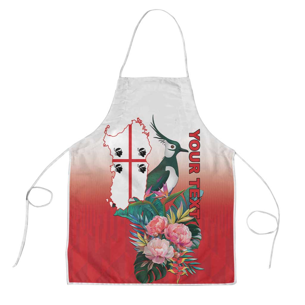 Personalized Italy Sardinia Apron Lapwing With Map - Wonder Print Shop