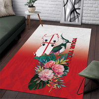 Personalized Italy Sardinia Area Rug Lapwing With Map - Wonder Print Shop