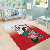 Personalized Italy Sardinia Area Rug Lapwing With Map - Wonder Print Shop