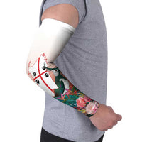Personalized Italy Sardinia Arm Sleeves Lapwing With Map - Wonder Print Shop