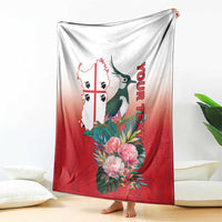 Personalized Italy Sardinia Blanket Lapwing With Map - Wonder Print Shop