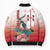 Personalized Italy Sardinia Bomber Puffer Jacket Lapwing With Map - Wonder Print Shop