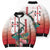 Personalized Italy Sardinia Bomber Puffer Jacket Lapwing With Map - Wonder Print Shop