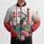 Personalized Italy Sardinia Bomber Puffer Jacket Lapwing With Map - Wonder Print Shop