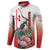 Personalized Italy Sardinia Button Sweatshirt Lapwing With Map - Wonder Print Shop