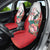Personalized Italy Sardinia Car Seat Cover Lapwing With Map - Wonder Print Shop