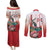 Personalized Italy Sardinia Couples Matching Puletasi and Long Sleeve Button Shirt Lapwing With Map - Wonder Print Shop